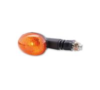HIGHSIDER Smart Mini Bulb Indicatore Corpo Nero / Lente Arancione (Coppia), Anteriore e Posteriore, nero