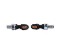 HIGHSIDER Corpo indicatore LED Smart Crumb nero / Lente fumé (coppia), anteriore e posteriore, nero