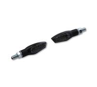 HIGHSIDER Corpo indicatore LED Smart Nova nero / Lente fumé (coppia), anteriore e posteriore, nero