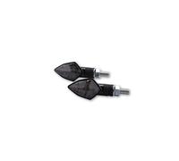 HIGHSIDER Corpo indicatore LED Smart Rock Carbonio / Lente fumé (coppia), anteriore e posteriore