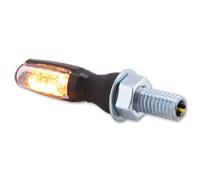 HIGHSIDER Corpo dell'indicatore LED Smart Spark nero / Lente trasparente (coppia), anteriore e posteriore, nero