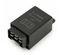 Intermittenza di lampeggio 6 Poli 12V 21W: Intermittenza Elettronica per trattori trattori d'epoca auto camion 0335200160 Nero