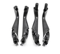 Interna Auto Maniglia Per BMW Serie 5 M5 G30 G31 F90 2017-2021 Maniglia Della Portiera Anteriore Posteriore Sinistra Destra Migliorata Pannello Di Rivestimento Interno Interno Auto Maniglia(Carbon 4pc