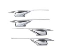 Interna Pannello Controllo Per BMW Per X5 Per F15 Per X6 Per F16 2014 2015 2016 2017 2018 Auto Porta Interna Maniglia Ciotola Pannello Copertura Trim Cornice Decorativa Argento