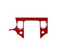 Interna Pannello Controllo Per Hyundai Per Azera 2006 2007 2008 2009 2010 2011 Car Interior Styling Accessori In Fibra Di Carbonio Centro Vent Radio Console Adesivi(Red outlet)