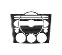 Interna Pannello Controllo Per Mazda Per RX-8 Per RX8 Per SE3P Per JM1FE 2004 2005 2006 2007 2008 Auto Radio AC Pulsante Pannello Controllo Telaio Trim Adesivo In Fibra Carbonio