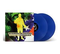 INTERNAL BLEEDING - DRIVEN TO CONQUER TRANSPARENT BLUE VINYL - Vinyl - K72z
