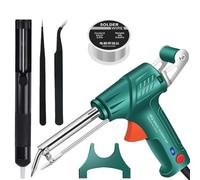 Internally Heated Industrial Laser Welding Tools, Multi-Function Soldering Iron Soldering Gun Set, Industrial Laser Soldering Iron Welder (Green)