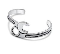 INTERNATIONAL BRANDS EXCESS STOCK TRADING U.K. I BEST U.K Bracciale da uomo in stile vintage, con chiave inglese, smalto