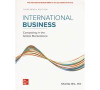 International business: competing in the global marketplace