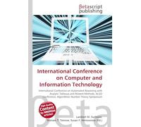 International Conference on Computer and Information Technology: International Conference on Automated Reasoning with Analytic Tableaux and Related ... Algorithmic Number Theory Symposium
