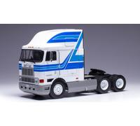 IXO 1/43 CAMION INTERNATIONAL EAGLE CABOVER 1995 BIANCO/BLU MODELLINO STATICO