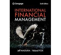 Roland Fox Jeff Madura International Financial Management (Tascabile)