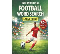 International Football Word Search: Large Print Puzzle Book