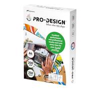 International Paper ProDesign - 250 fogli di carta da stampa bianca, 200 g, formato A4, 29,7 x 21 cm