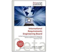 International Requirements Engineering Board: Certified Professional for Requirements Engineering, Software Engineering, List of Software Engineering Topics