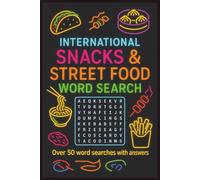 International Snacks & Street Food Word. Search: Word Searches with Easy to Read Print about food, Snacks, International cuisine and More | 6x9 ... Vacations, Birthdays, Holidays, and time off