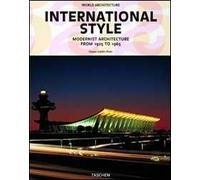 International style. Modernist architecture from 1925 to 1965