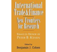 International Trade and Finance: New Frontiers for Research