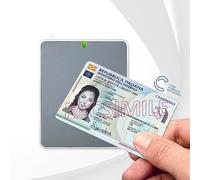 Internavigare uTrust 3700F - USB-A - Lettore RFID e NFC per Carta d'identità Elettronica CIE 3.0 per accedere a ANPR, INPS, INAIL, Agenzia Entrate e siti della P.A.
