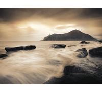 Internazionale Piramide WDC 44597 Andreas Stridsberg 60 x 80 cm Seppia Mare Lofoten Islands CanvasToile Stampato su MDF - Tela