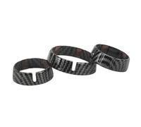 Interne Decorazione Interni 3 Pezzi In Fibra Carbonio Stile Auto Aria Condizionata Copertura Dell'interruttore Finiture Interne Adesivo Per Mini Per Cooper F55 F56 F57 2014-2021 Car Trim Strip Linea