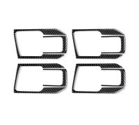 Interne Decorazione Interni Decalcomanie Copertura Maniglia Porte Auto Per Dodge Per Ram 1500 2500 3500 2013-2018 Accessori Adesivi Interni In Fibra Carbonio Car Trim Strip Linea(4pcs)