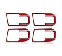 Interne Decorazione Interni Decalcomanie Copertura Supporto Tazza Anteriore Dell'auto Per Dodge Per Ram 1500 2500 3500 2013-2018 Accessori Adesivi Interni In Fibra Carbonio Car Trim Strip Linea(4PCS)
