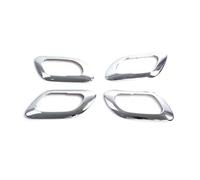 Interne Decorazione Interni Per Peugeot 3008 2009-2015 Accessori Auto ABS Chorme Car Interior Door Window Handle Frame Cover Trim Sticker Car Trim Strip Linea(Argento)