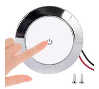 Interne Per Camper | Corpi Illuminanti a Basso Profilo e a Risparmio Energetico - Plafoniera LED Touch Per Camper - Per Rimorchio Barca Furgone Auto Viaggi All'Aperto Campeggio Gite Fuori Porta