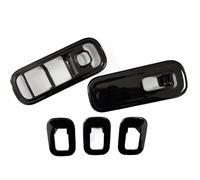 interne Rifiniture Compatibile Con Benz Per Classe A W177 V177 2019 2020 2021 2022 Pannello Controllo Del Pulsante Dell'interruttore Finestrino Interno Dell'auto(Glossy Black)
