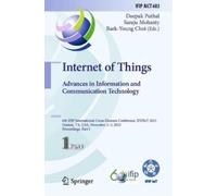 Internet of Things. Advances in Information and Communication (Copertina rigida)