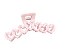 Internet - Pinza per capelli a coda di cavallo con cuore colorato per scattare foto, per donne, adolescenti, trecce coda di cavallo