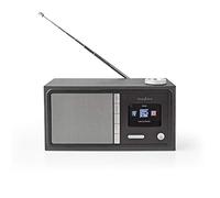 Internet Radio | da Tavolo | Bluetooth® / Wi-Fi | FM/Internet | 2.4" | Schermo a colori | 18 W | Controllato da remoto | Controllato dall'App | Uscita cuffie | Sveglia | Sveglia | Nero