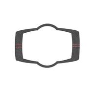 Interni Accessori Per BMW E90 E92 E93 Serie 3 Manopola Interruttore Fari Adesivo Rivestimento Interni Auto Tuning Car Trim Interni(Red)