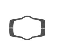 Interni Accessori Per BMW E90 E92 E93 Serie 3 Manopola Interruttore Fari Adesivo Rivestimento Interni Auto Tuning Car Trim Interni(Bianco)
