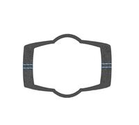 Interni Accessori Per BMW E90 E92 E93 Serie 3 Manopola Interruttore Fari Adesivo Rivestimento Interni Auto Tuning Car Trim Interni(Blue)