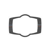 Interni Accessori Per BMW E90 E92 E93 Serie 3 Manopola Interruttore Fari Adesivo Rivestimento Interni Auto Tuning Car Trim Interni(Red Blue)