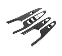 Interni Accessori Per Hyundai Per Tucson 2015-2020 Car Trim ABS Opaco All'interno Maniglia Della Porta Interruttore Finestra Di Potere Copertura Car Trim Interni(Carbon Fiber)