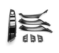Interni Alzacristalli Pannello Interruttore ABS In Fibra Di Carbonio Porta Trim Car Styling 7 PZ Per BMW F10 F11 F18 5 Serie 2010-2016
