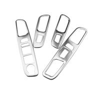 Interni Auto Accessori Per Jeep Per Renegade 2018-2022 LHD Accessori Interni 4 Pezzi Auto Per Porte E Finestre Ascensore Pannello Rivestimento Decorazione Adesivo Copertura Adesivo Auto Trim