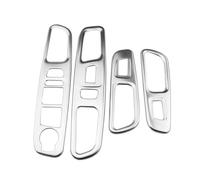 Interni Auto Accessori Per Jeep Per Renegade 2018-2022 LHD Accessori Interni 4 Pezzi Auto Per Porte E Finestre Ascensore Pannello Rivestimento Decorazione Adesivo Copertura Adesivo Auto Trim