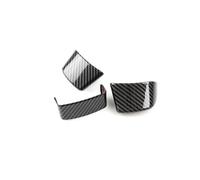 Interni Auto Accessori Per VW Per Golf 5 MK5 Per Passat B6 Per Jetta Per Tiguan 2007 2008 2009 2010 2011 ABS Fibra di carbonio Volante dell'automobile Patch decorativa Adesivo Auto Trim