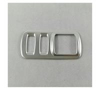Interni Auto Adesivi Per R&enault Per Captur Per Clio 4 2014-2018 Rivestimento In ABS In Fibra Carbonio Per Interruttore Di Regolazione Fari Pulsante Di Comando Sinistro Auto Trim Accessori(Style B)