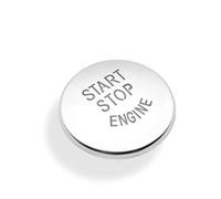Interni auto Compatibile con BMW Serie 5 E60 2004 2005 2006 2007 2008 2009 2010 Pulsanti spia Interruttore pulsante motore Start Stop Adesivo(Style a)