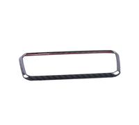 Interni auto Compatibile con Haval F7 F7X 2018 2019 2020 2021 Faro Lampada Interruttore Pulsante Decorazione Copertura Trim Faro Cornice Decorativa(Black 1)