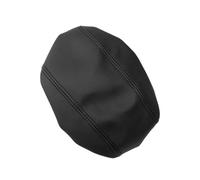 Interni auto Console centrale Bracciolo Box Pad Cover Decorazione in pelle microfibra per City 2008-2014 Consolle(Nero)