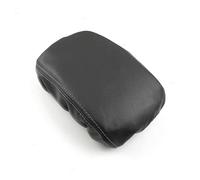 Interni Auto Console Centrale Bracciolo Di Controllo Box Cover Protezione In Pelle Microfibra Per Golf 8 MK8 2020 2021 Copertura consolle(Black-Titanium line)