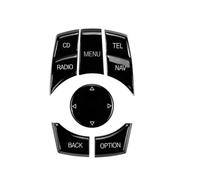 Interni Auto Console CIC I-Drive Pulsante Controllo Multimediale Per BMW Per X1 E84 Per X5 Per X6 E70/71/81/82/90/91/60/61 Telecomando con Pulsante Al Volante(CD N Nav Piano)