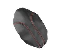 Interni Auto In Pelle Microfibra Controllo Centrale Box Bracciolo Copertura Trim Per Nissan Per X-Trail 2014 2015-2020(Black-red line)